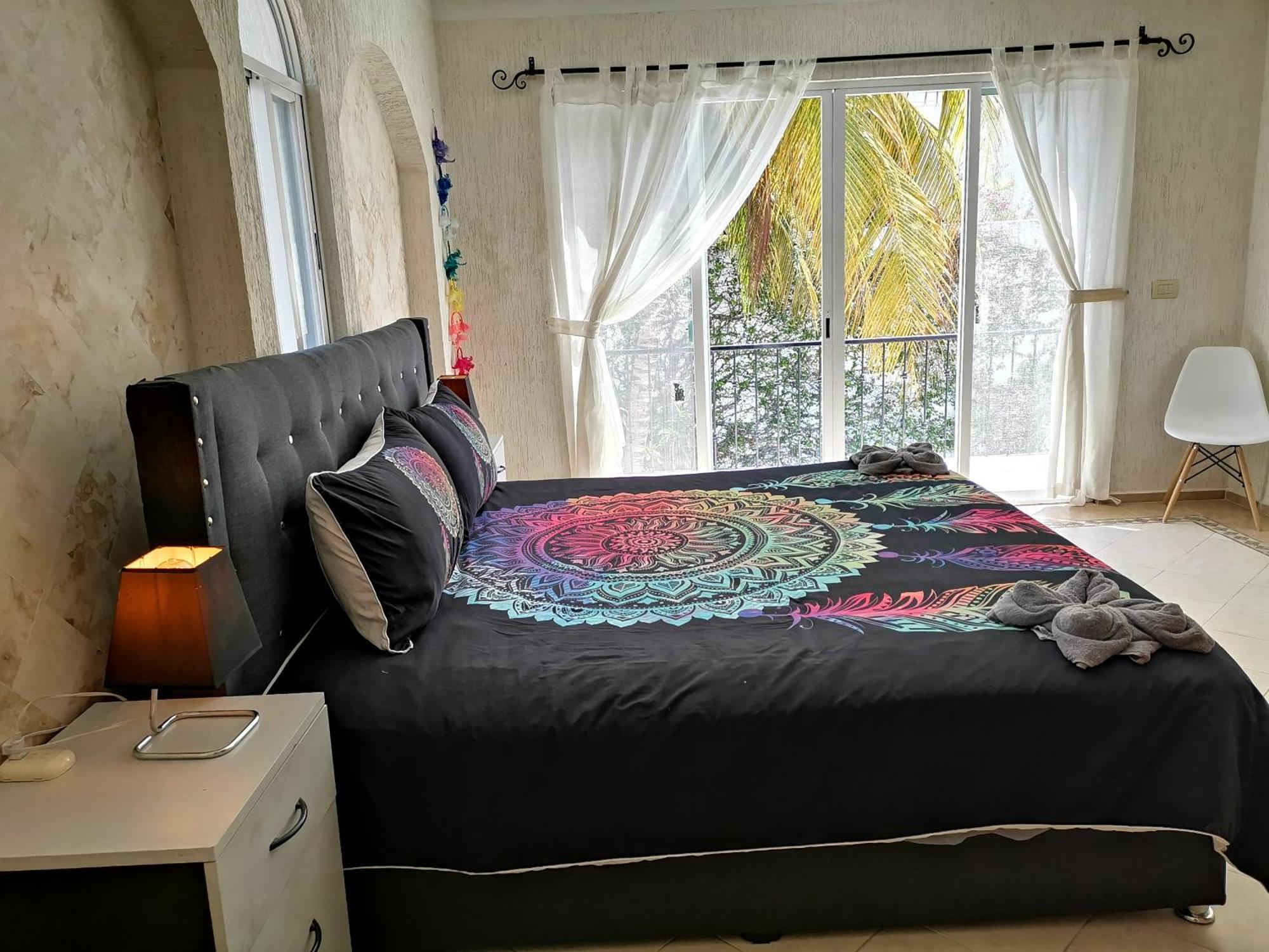 Beautiful & Cozy Near Beach Apartment Pool & Kingsize Bed Cancún Szoba fotó