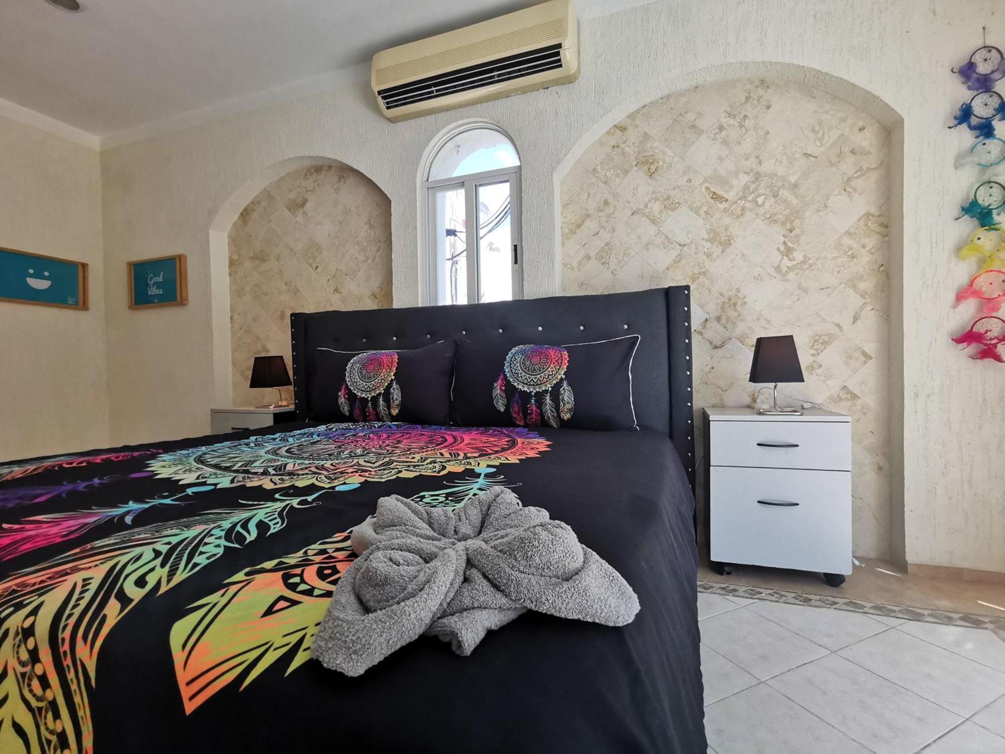 Beautiful & Cozy Near Beach Apartment Pool & Kingsize Bed Cancún Szoba fotó